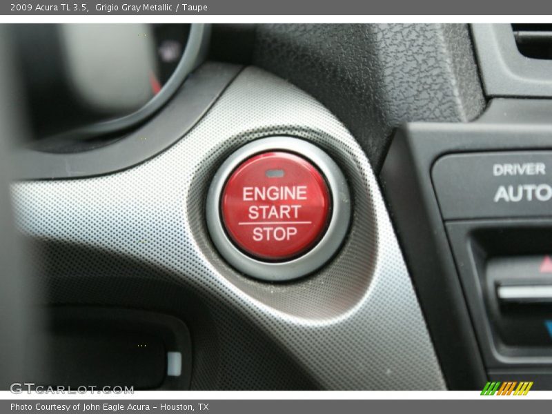 Grigio Gray Metallic / Taupe 2009 Acura TL 3.5