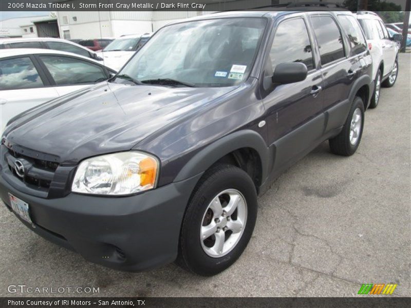 Storm Front Gray Metallic / Dark Flint Gray 2006 Mazda Tribute i