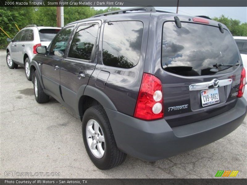 Storm Front Gray Metallic / Dark Flint Gray 2006 Mazda Tribute i