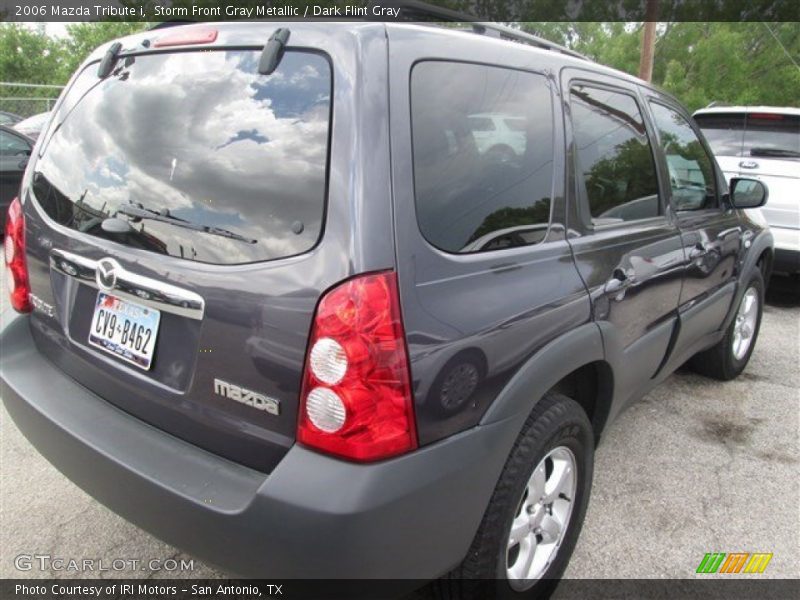 Storm Front Gray Metallic / Dark Flint Gray 2006 Mazda Tribute i