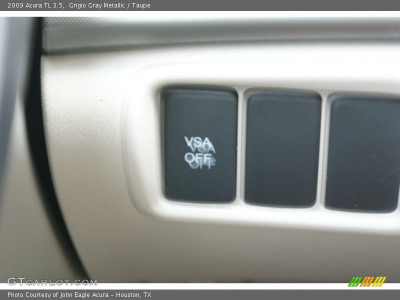 Grigio Gray Metallic / Taupe 2009 Acura TL 3.5