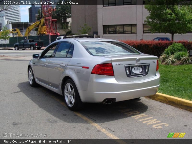 Alabaster Silver Metallic / Quartz 2006 Acura TL 3.2
