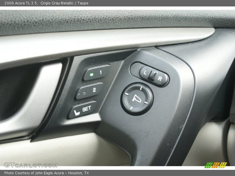 Grigio Gray Metallic / Taupe 2009 Acura TL 3.5
