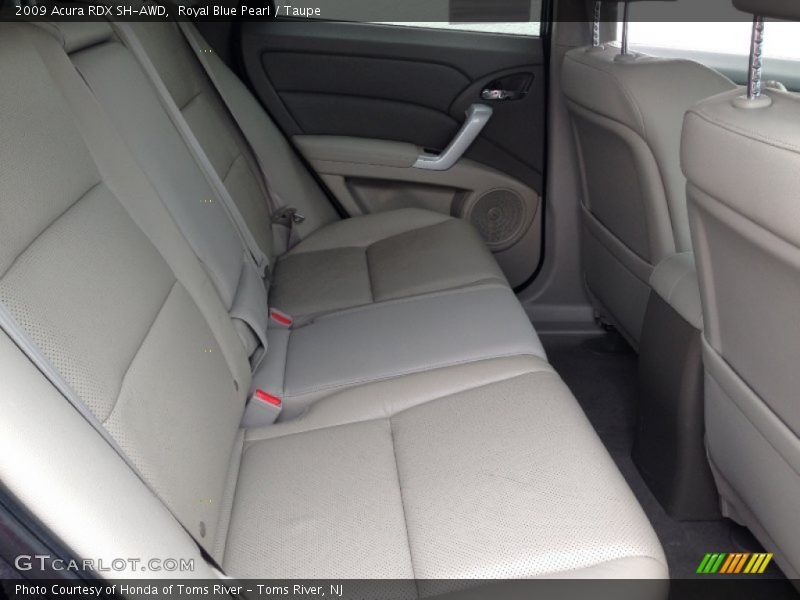 Royal Blue Pearl / Taupe 2009 Acura RDX SH-AWD
