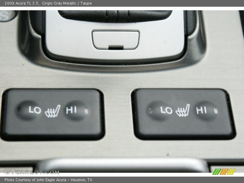 Grigio Gray Metallic / Taupe 2009 Acura TL 3.5
