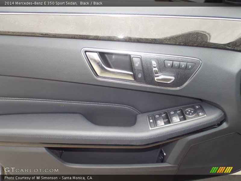 Black / Black 2014 Mercedes-Benz E 350 Sport Sedan