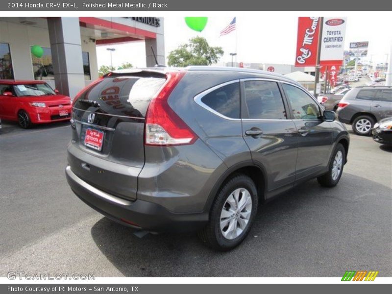 Polished Metal Metallic / Black 2014 Honda CR-V EX-L