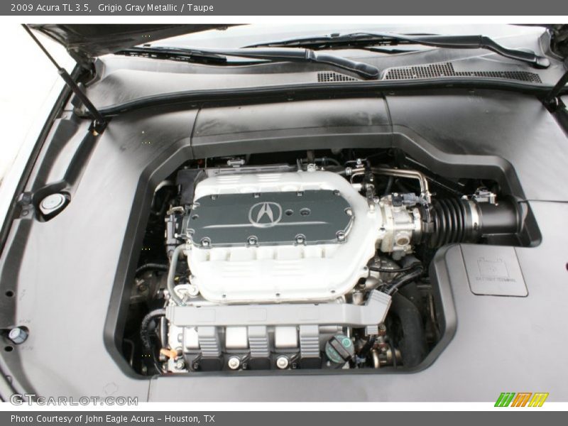 Grigio Gray Metallic / Taupe 2009 Acura TL 3.5