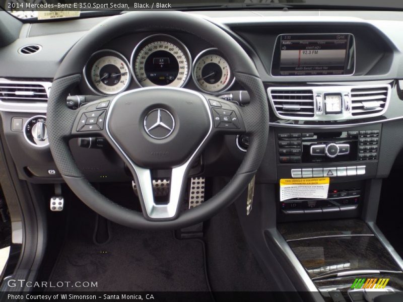 Black / Black 2014 Mercedes-Benz E 350 Sport Sedan