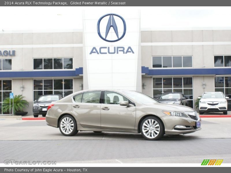 Gilded Pewter Metallic / Seacoast 2014 Acura RLX Technology Package