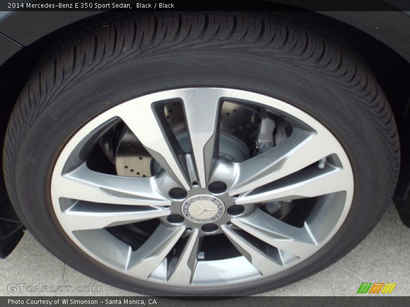 Black / Black 2014 Mercedes-Benz E 350 Sport Sedan