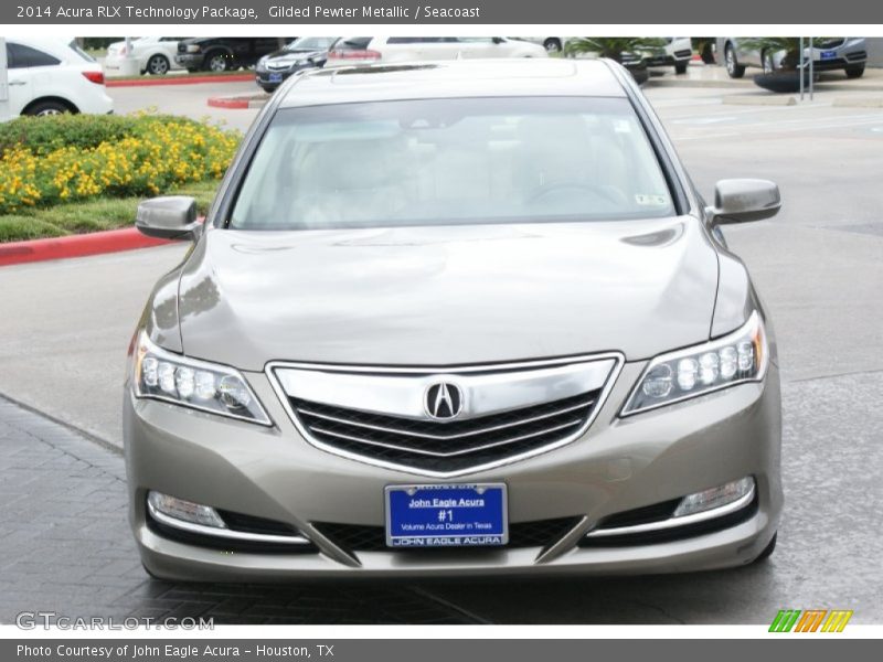 Gilded Pewter Metallic / Seacoast 2014 Acura RLX Technology Package