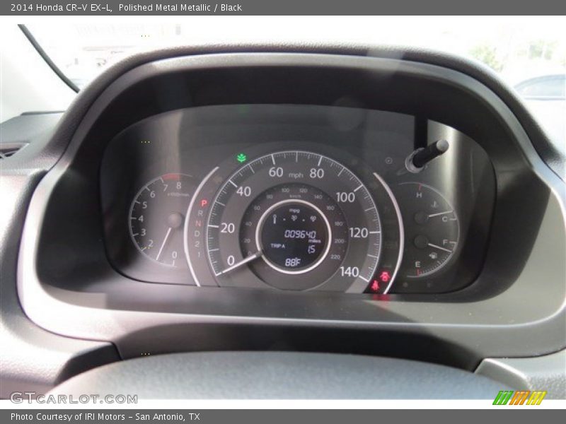 Polished Metal Metallic / Black 2014 Honda CR-V EX-L