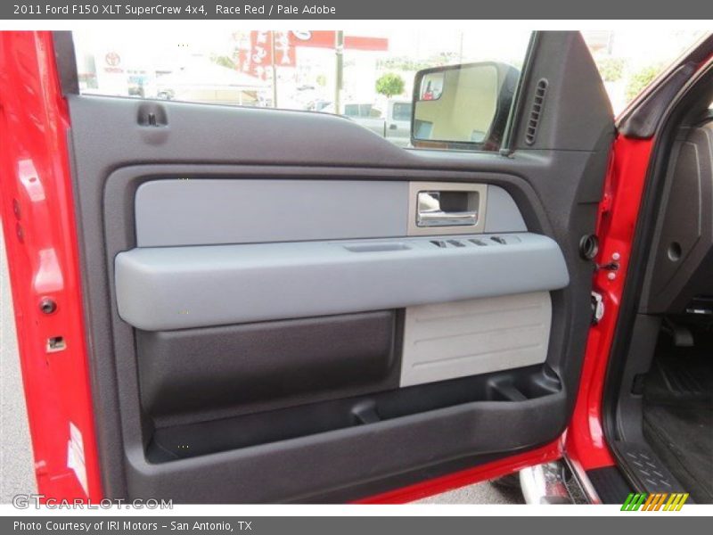 Race Red / Pale Adobe 2011 Ford F150 XLT SuperCrew 4x4