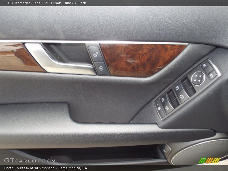 Black / Black 2014 Mercedes-Benz C 250 Sport