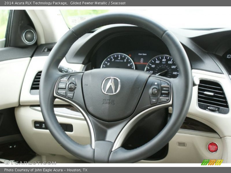 Gilded Pewter Metallic / Seacoast 2014 Acura RLX Technology Package