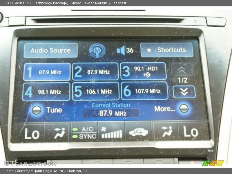 Gilded Pewter Metallic / Seacoast 2014 Acura RLX Technology Package