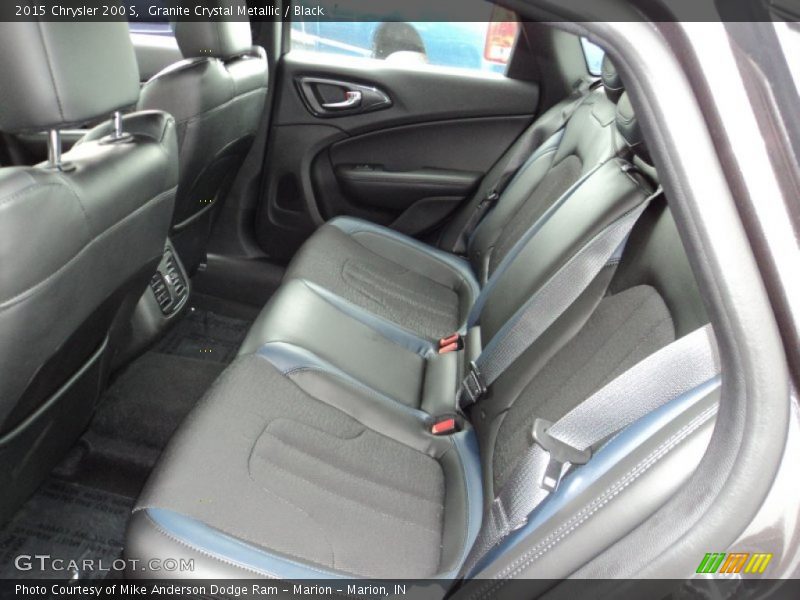 Granite Crystal Metallic / Black 2015 Chrysler 200 S