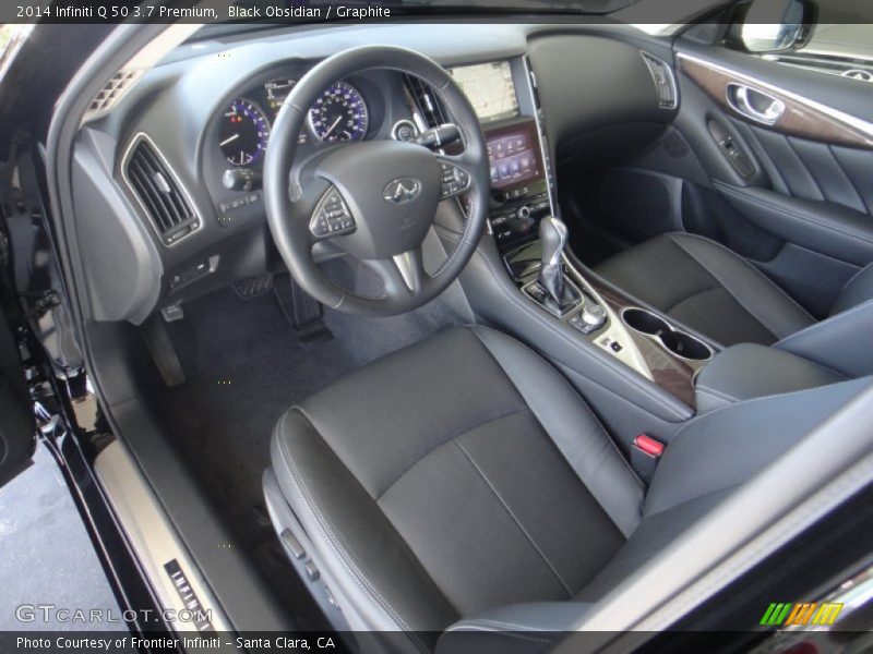  2014 Q 50 3.7 Premium Graphite Interior