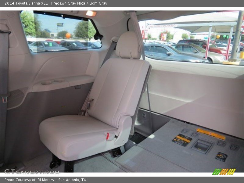 Predawn Gray Mica / Light Gray 2014 Toyota Sienna XLE