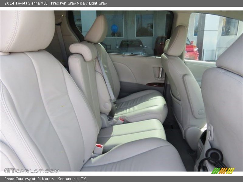 Predawn Gray Mica / Light Gray 2014 Toyota Sienna XLE