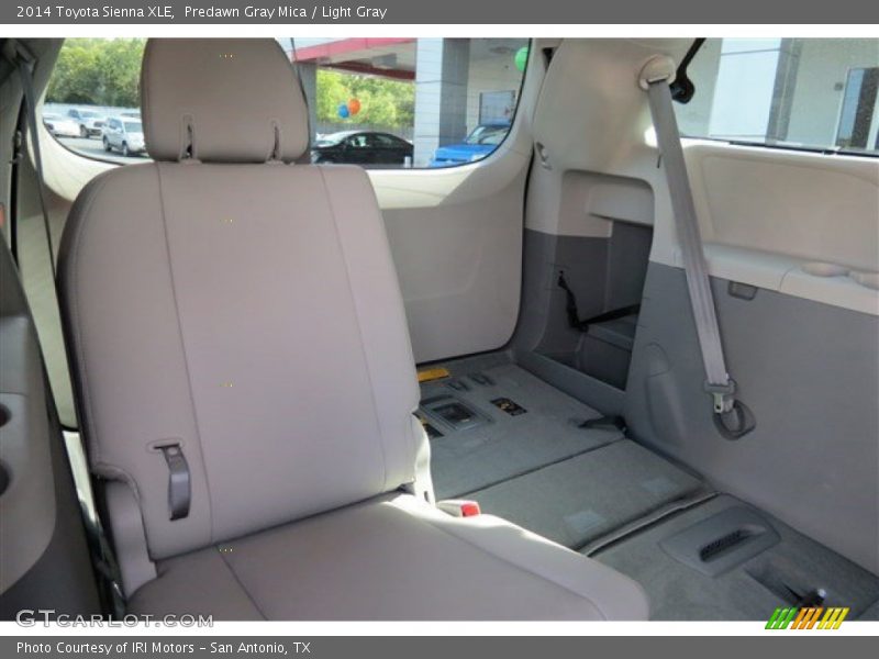 Predawn Gray Mica / Light Gray 2014 Toyota Sienna XLE