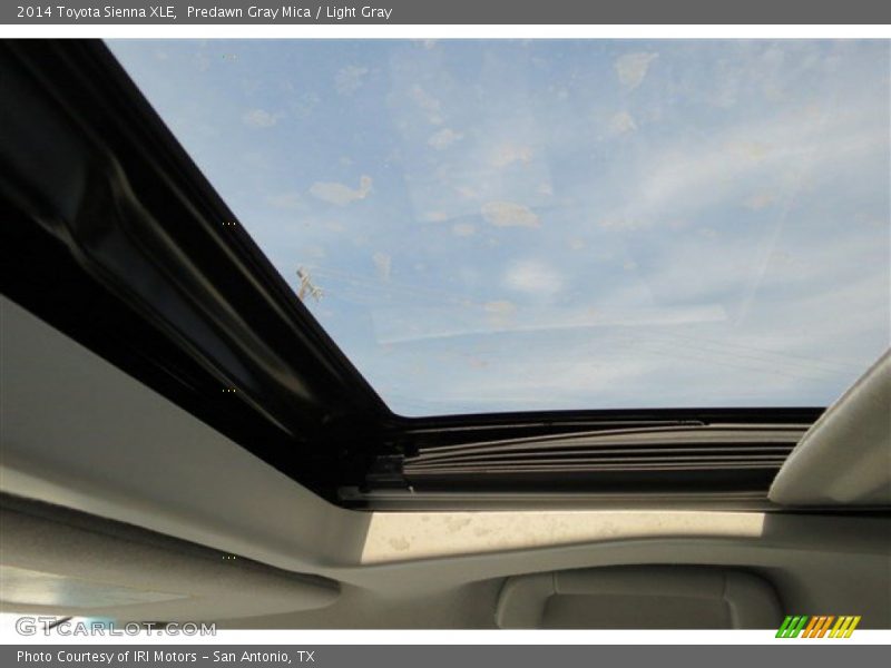 Predawn Gray Mica / Light Gray 2014 Toyota Sienna XLE