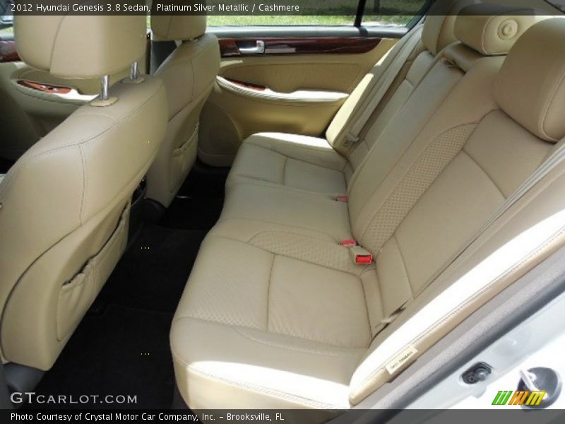 Platinum Silver Metallic / Cashmere 2012 Hyundai Genesis 3.8 Sedan