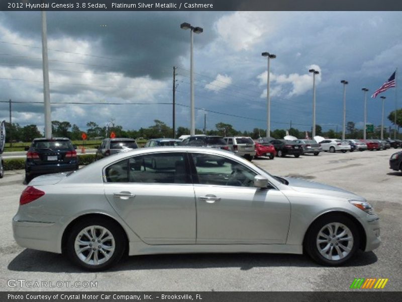 Platinum Silver Metallic / Cashmere 2012 Hyundai Genesis 3.8 Sedan