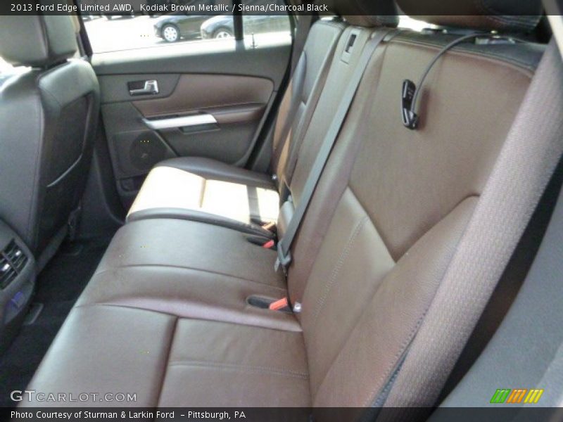 Kodiak Brown Metallic / Sienna/Charcoal Black 2013 Ford Edge Limited AWD