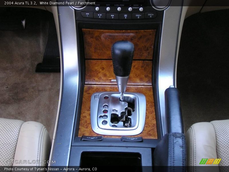 White Diamond Pearl / Parchment 2004 Acura TL 3.2