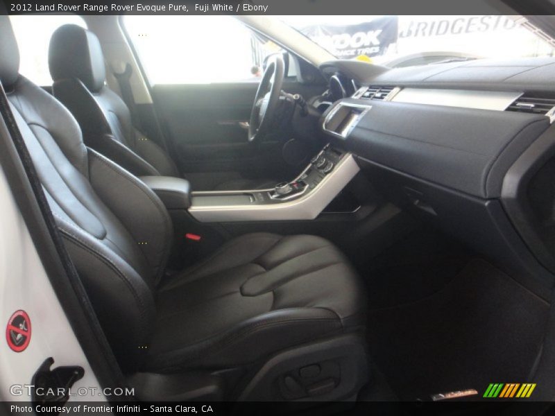 Fuji White / Ebony 2012 Land Rover Range Rover Evoque Pure