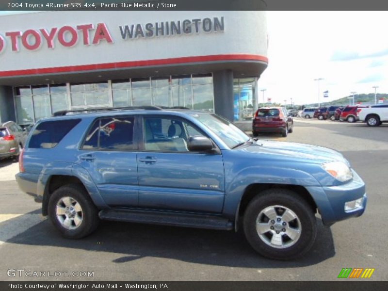 Pacific Blue Metallic / Stone 2004 Toyota 4Runner SR5 4x4