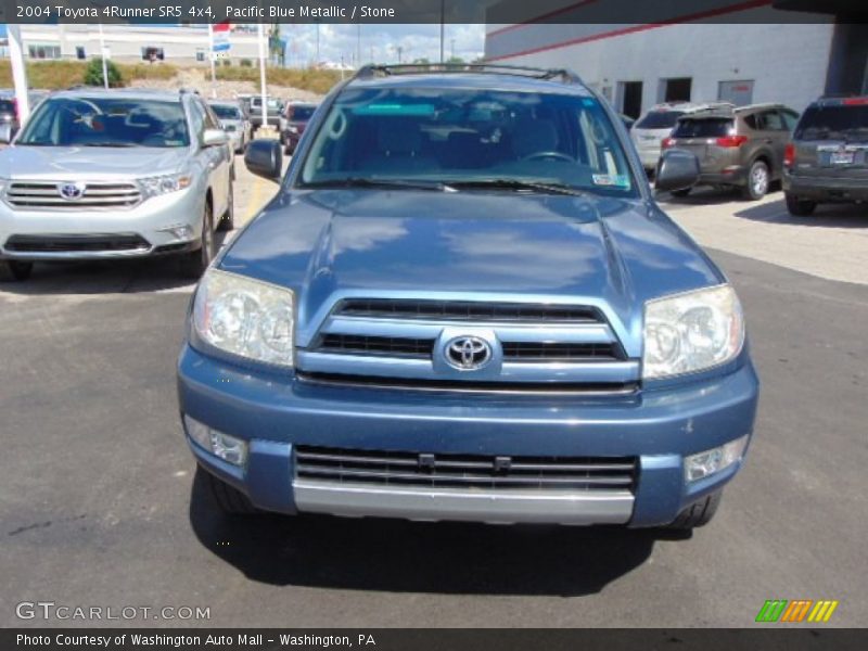 Pacific Blue Metallic / Stone 2004 Toyota 4Runner SR5 4x4