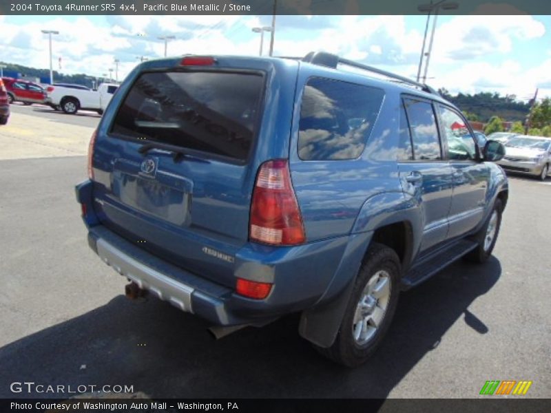 Pacific Blue Metallic / Stone 2004 Toyota 4Runner SR5 4x4