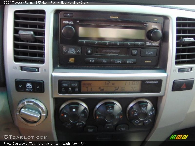Controls of 2004 4Runner SR5 4x4