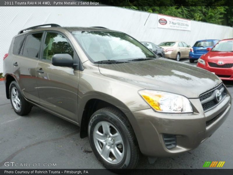 Pyrite Metallic / Sand Beige 2011 Toyota RAV4 I4 4WD