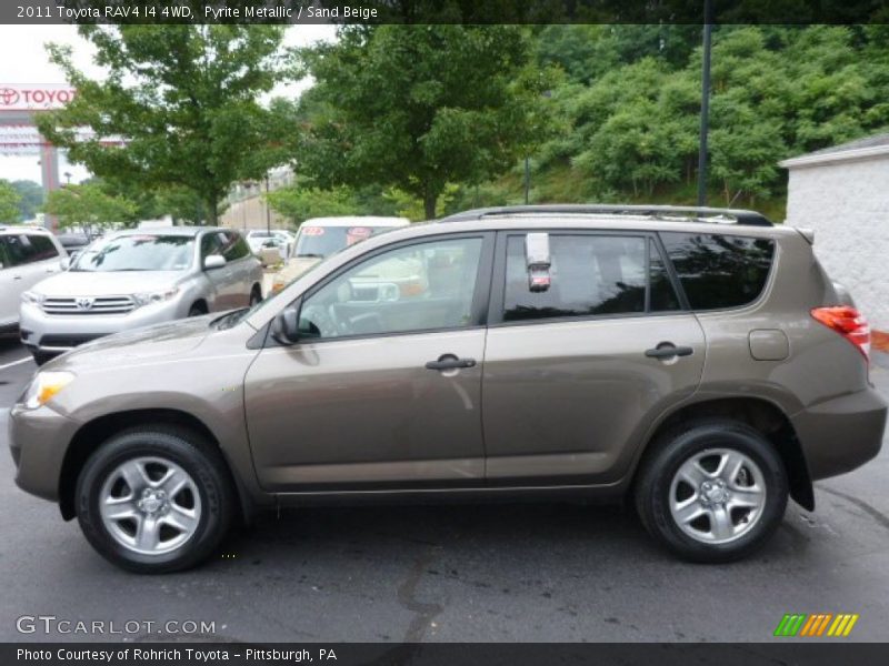 Pyrite Metallic / Sand Beige 2011 Toyota RAV4 I4 4WD