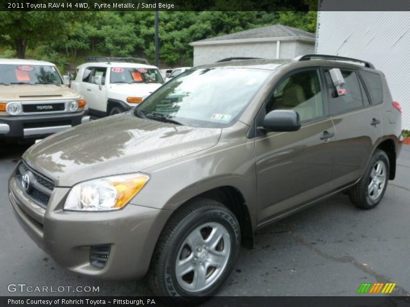 Pyrite Metallic / Sand Beige 2011 Toyota RAV4 I4 4WD