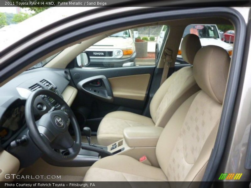 Pyrite Metallic / Sand Beige 2011 Toyota RAV4 I4 4WD