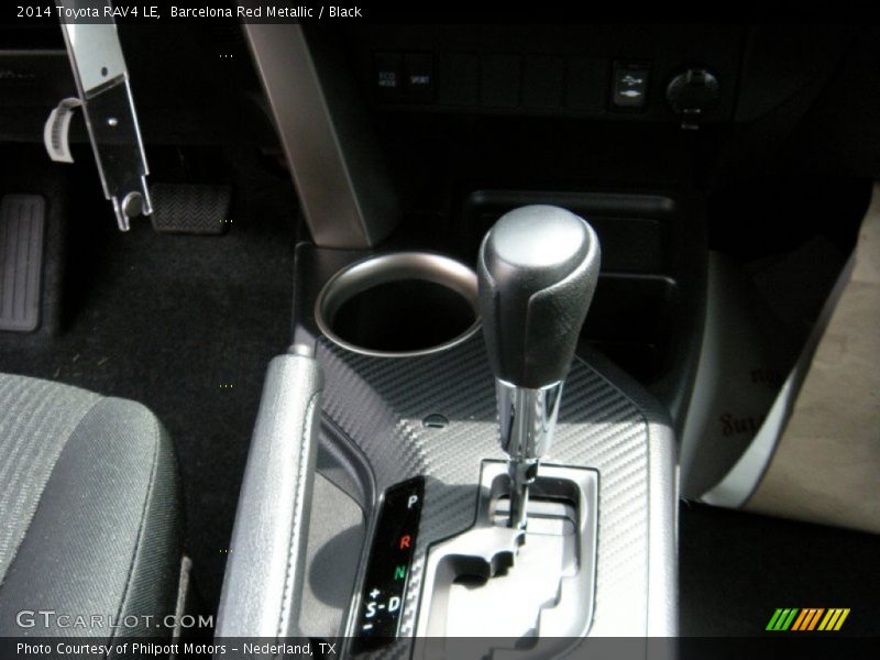 Barcelona Red Metallic / Black 2014 Toyota RAV4 LE