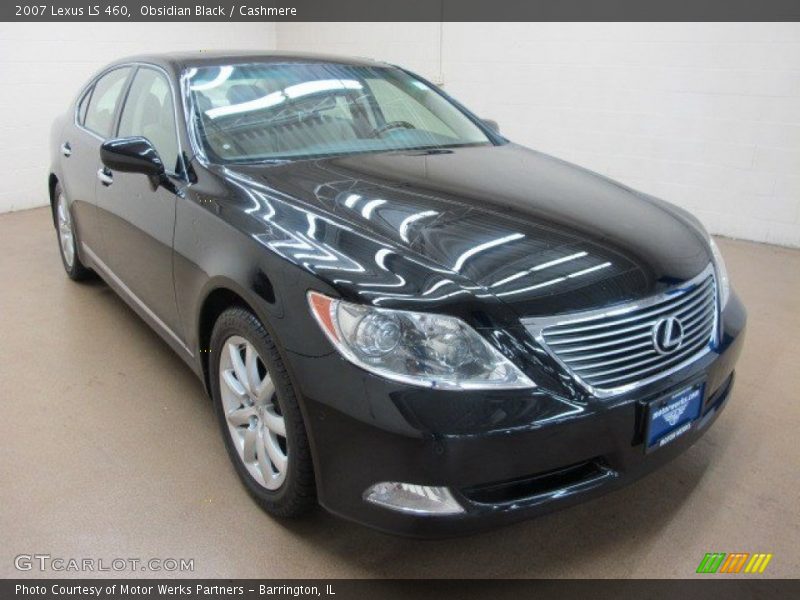 Obsidian Black / Cashmere 2007 Lexus LS 460