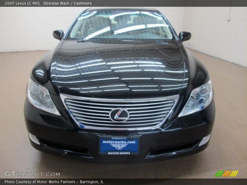 Obsidian Black / Cashmere 2007 Lexus LS 460
