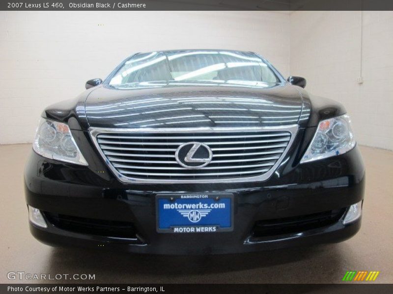 Obsidian Black / Cashmere 2007 Lexus LS 460