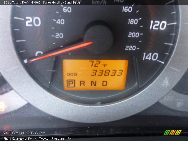 Pyrite Metallic / Sand Beige 2011 Toyota RAV4 I4 4WD