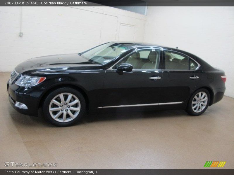 Obsidian Black / Cashmere 2007 Lexus LS 460