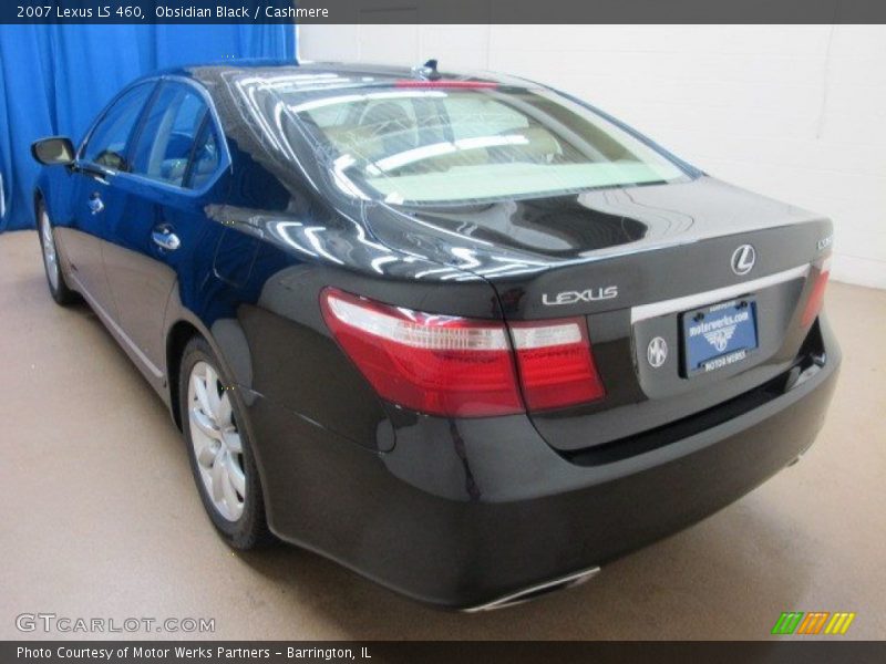 Obsidian Black / Cashmere 2007 Lexus LS 460