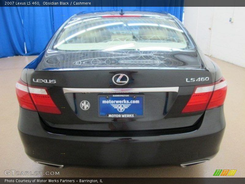Obsidian Black / Cashmere 2007 Lexus LS 460