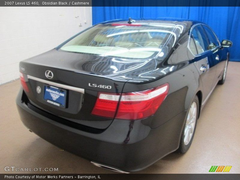 Obsidian Black / Cashmere 2007 Lexus LS 460
