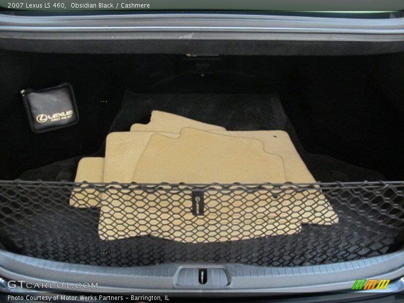 Obsidian Black / Cashmere 2007 Lexus LS 460